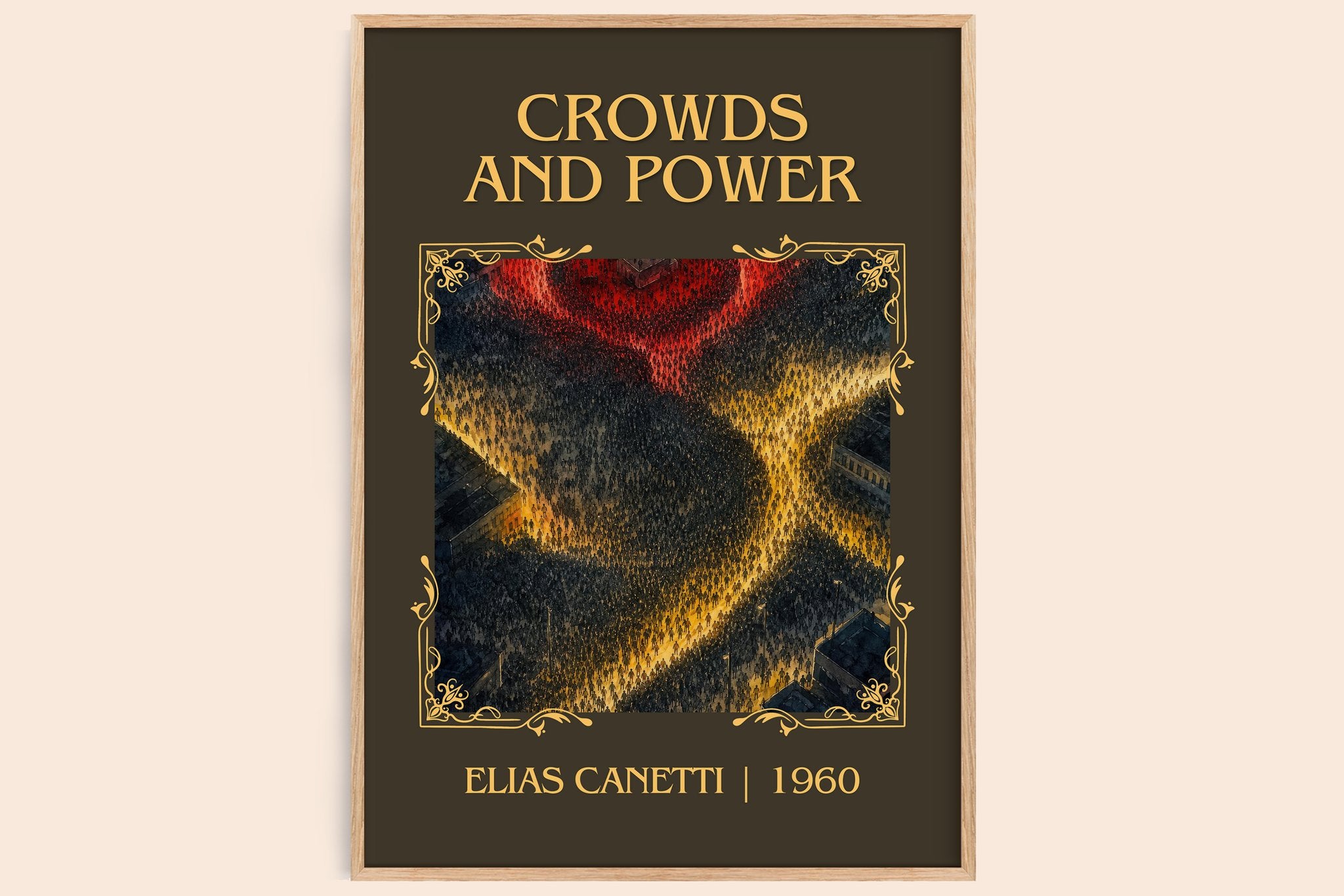 Crowds And Power Classic Book Art Print by Elias Canetti
