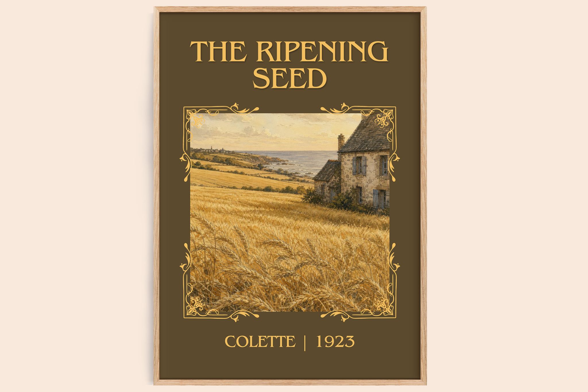 The Ripening Seed Classic Book Art Print by Colette
