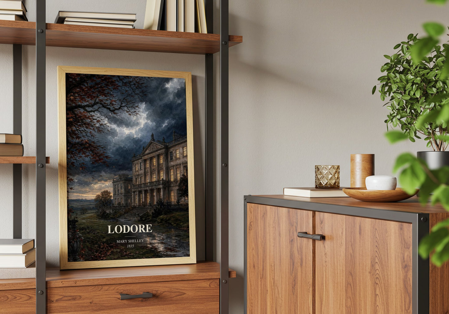 Lodore book watercolour illustration paper finish options – matte satin gloss