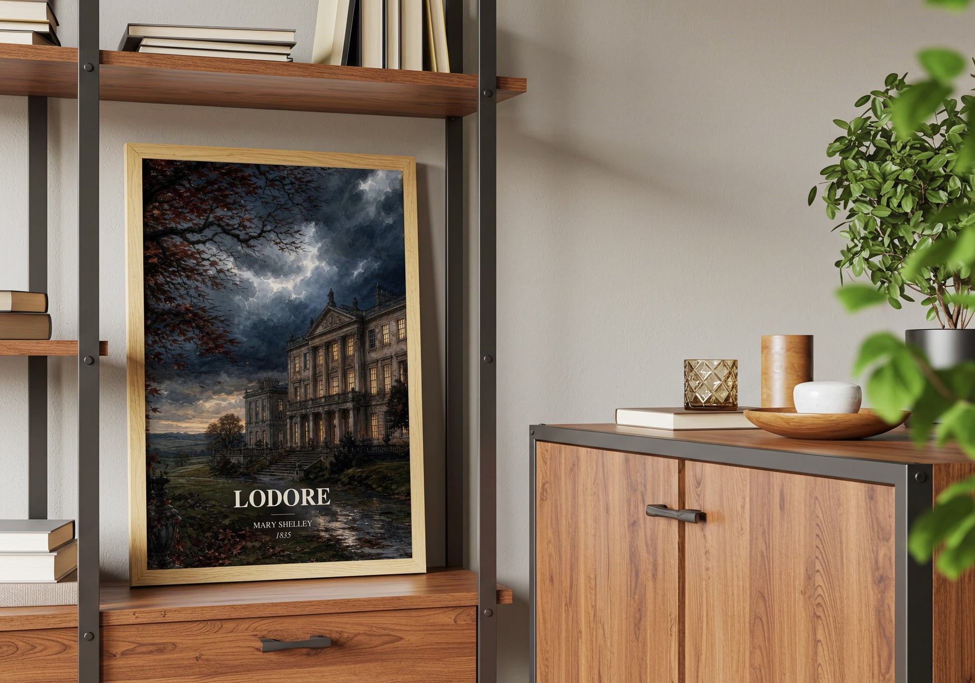 Lodore book watercolour illustration paper finish options – matte satin gloss
