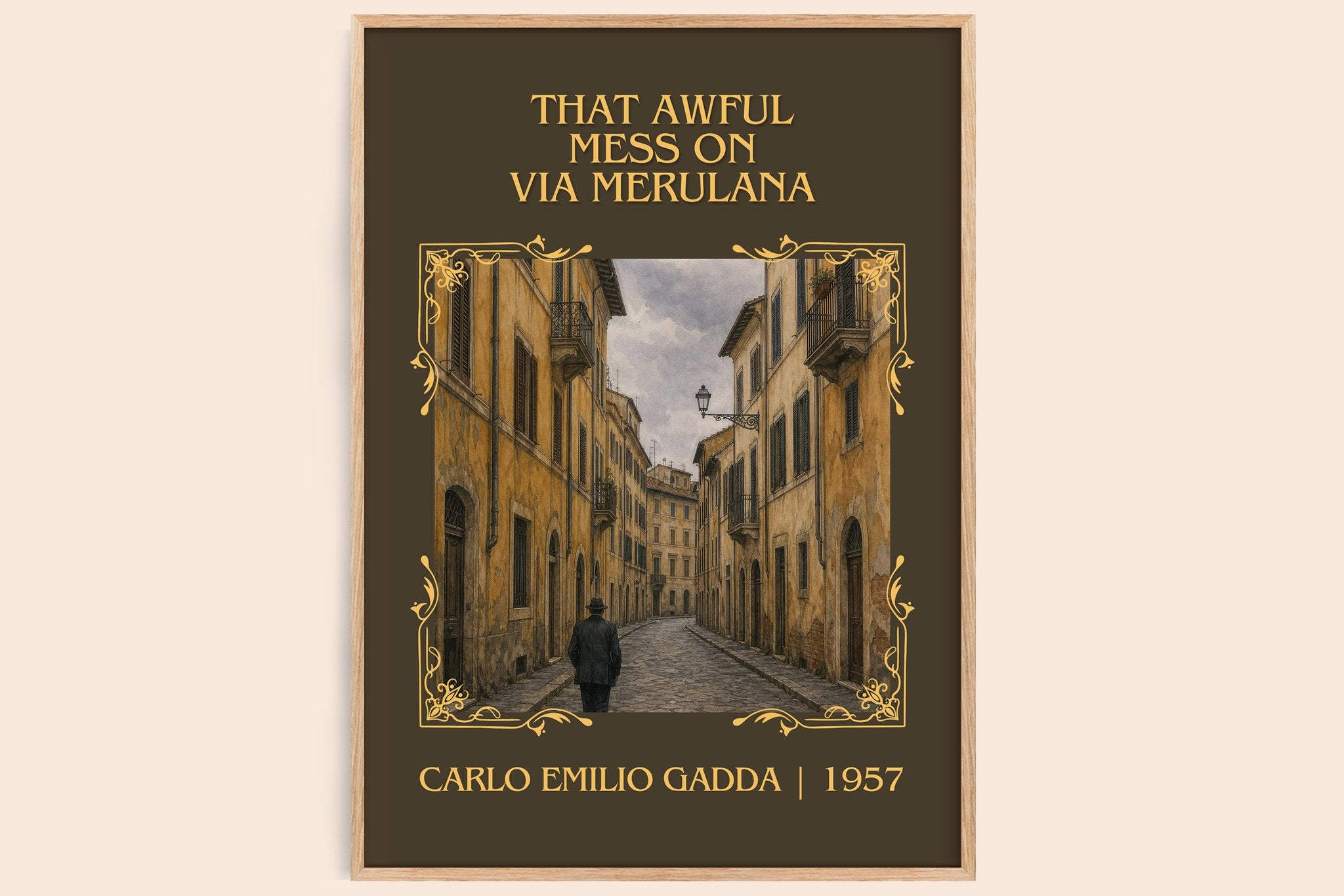 That Awful Mess On Via Merulana Classic Book Art Print by C. Gadda