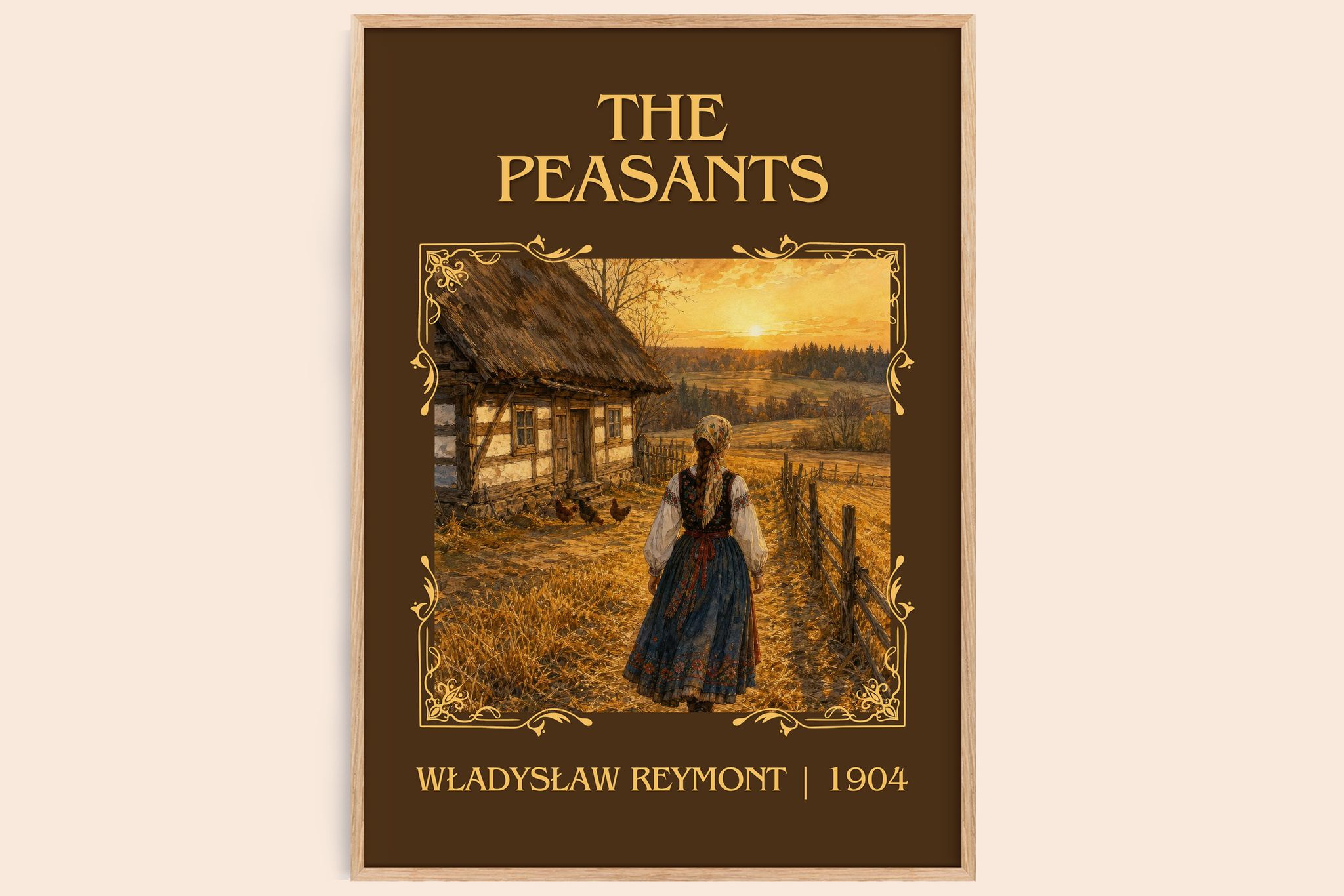 The Peasants Classic Book Art Print by Władysław Reymont