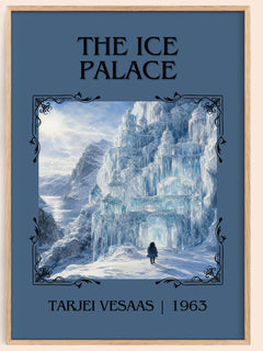 The Ice Palace Classic Book Art Print by Tarjei Vesaas – book poster