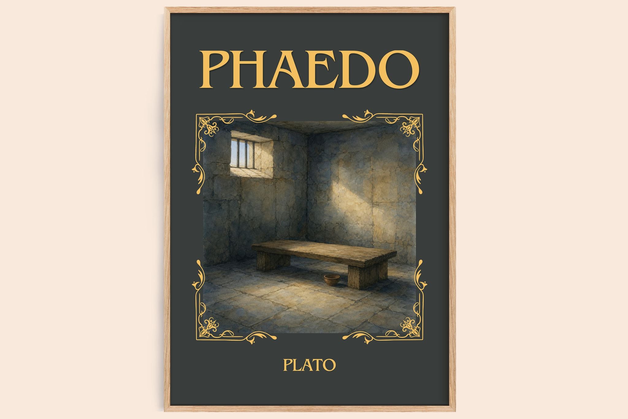 Phaedo Classic Book Art Print by Plato