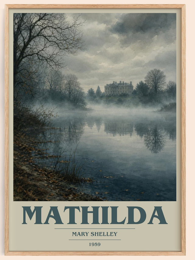 Mathilda Book Cover Poster by Mary Shelley