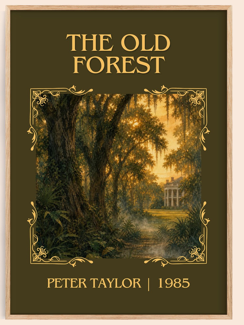 The Old Forest Classic Book Art Print by Peter Taylor – book poster