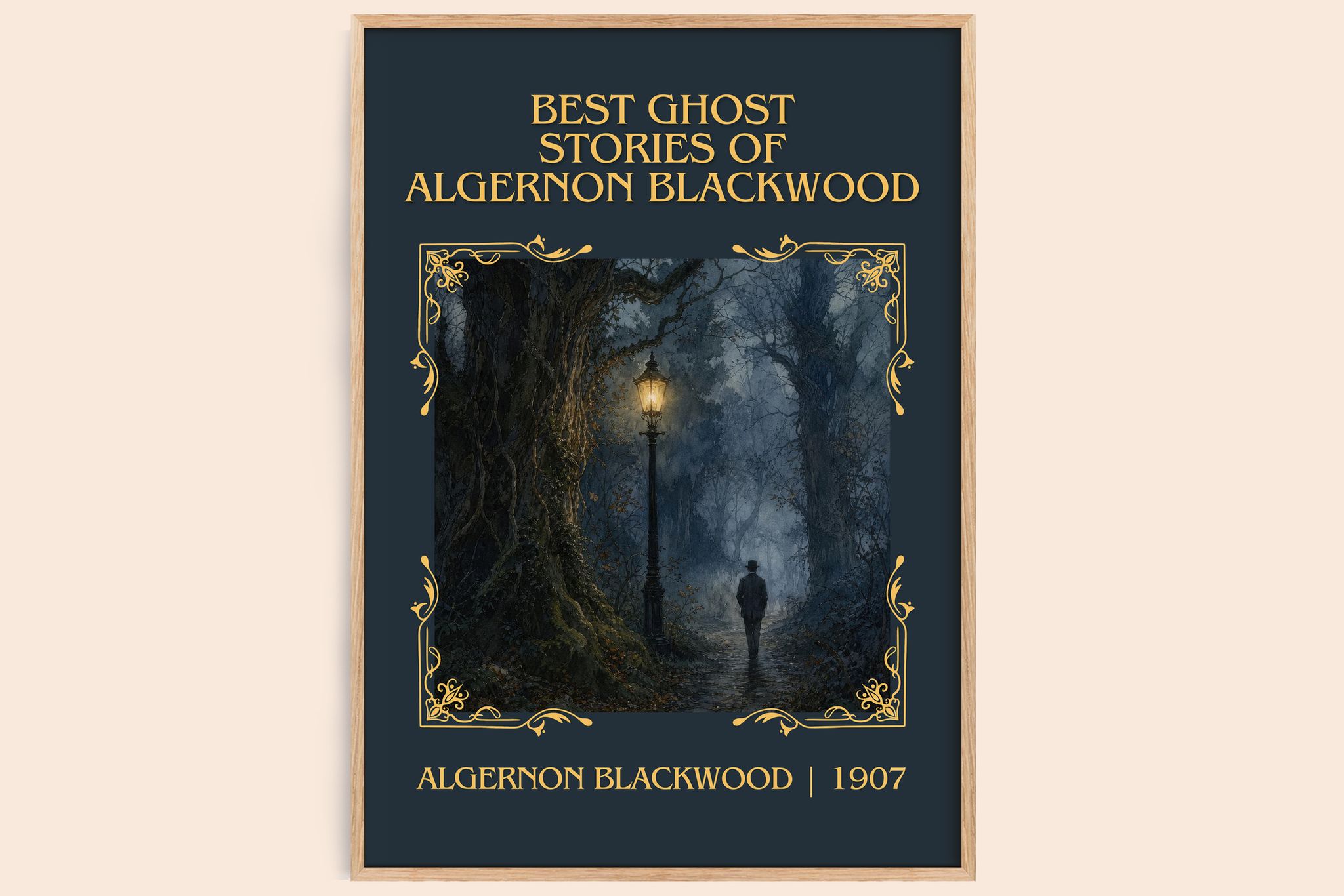 Best Ghost Stories Of Algernon Blackwood Classic Book Art Print by Algernon Blackwood