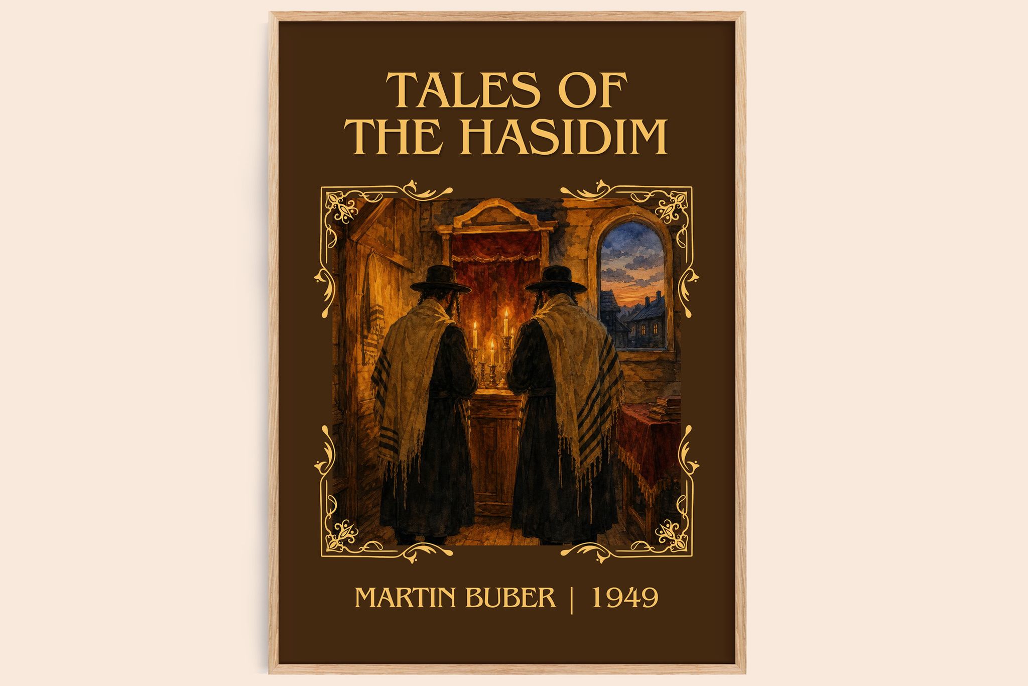 Tales Of The Hasidim Classic Book Art Print by Martin Buber