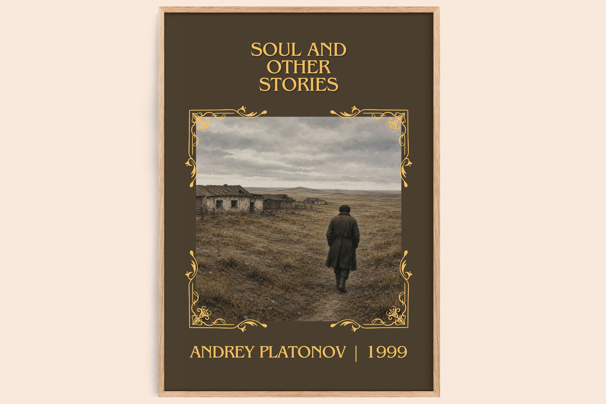 Soul and Other Stories Classic Book Art Print by Andrey Platonov
