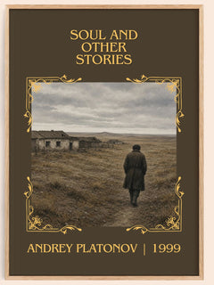 Soul and Other Stories Classic Book Art Print by Andrey Platonov – book poster