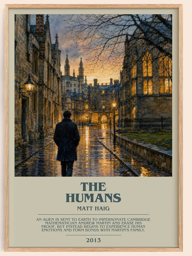 The Humans Bookish Wall Art by Matt Haig
