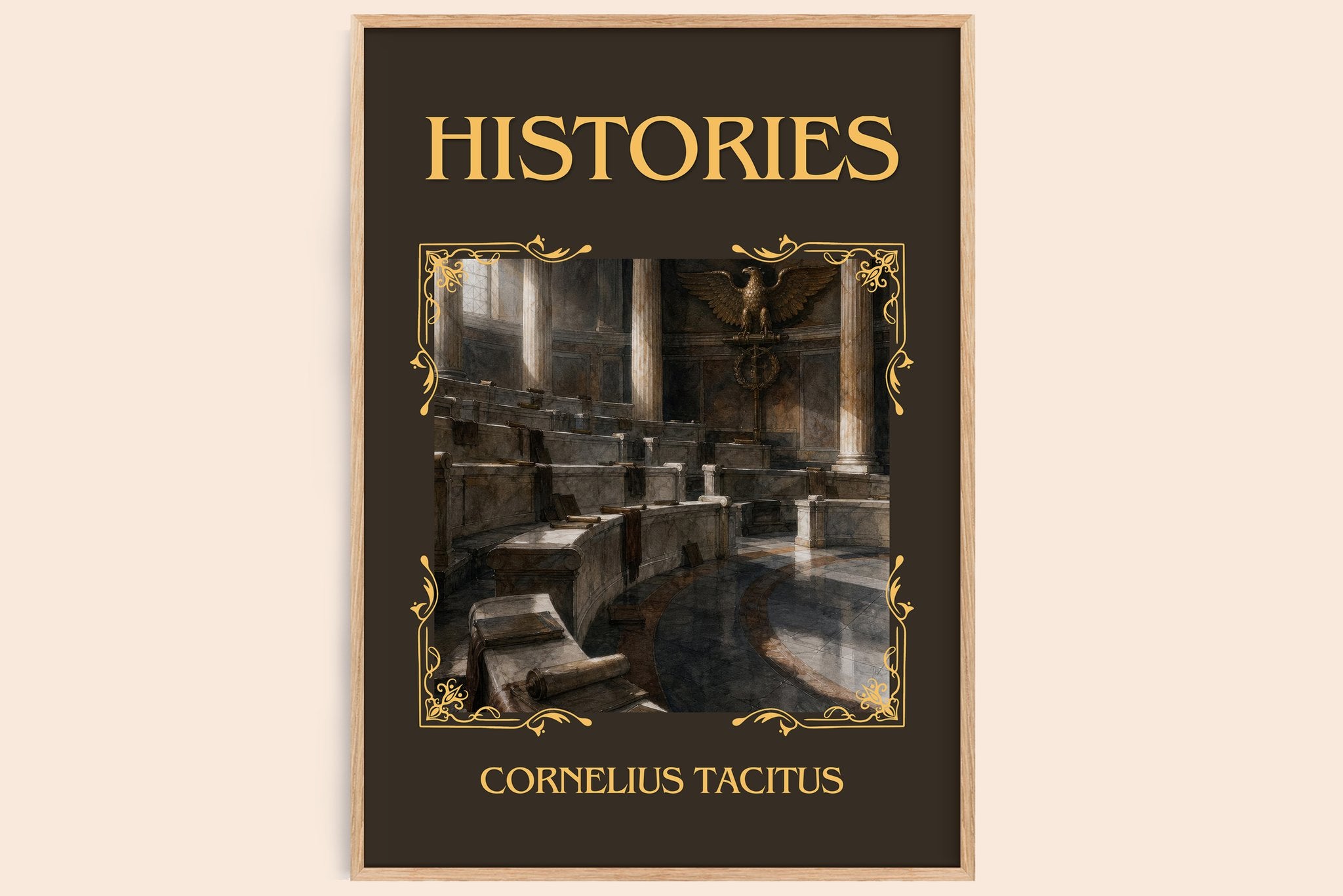 Histories Classic Book Art Print by Cornelius Tacitus