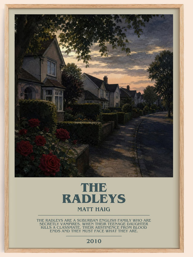 The Radleys Bookish Wall Art by Matt Haig