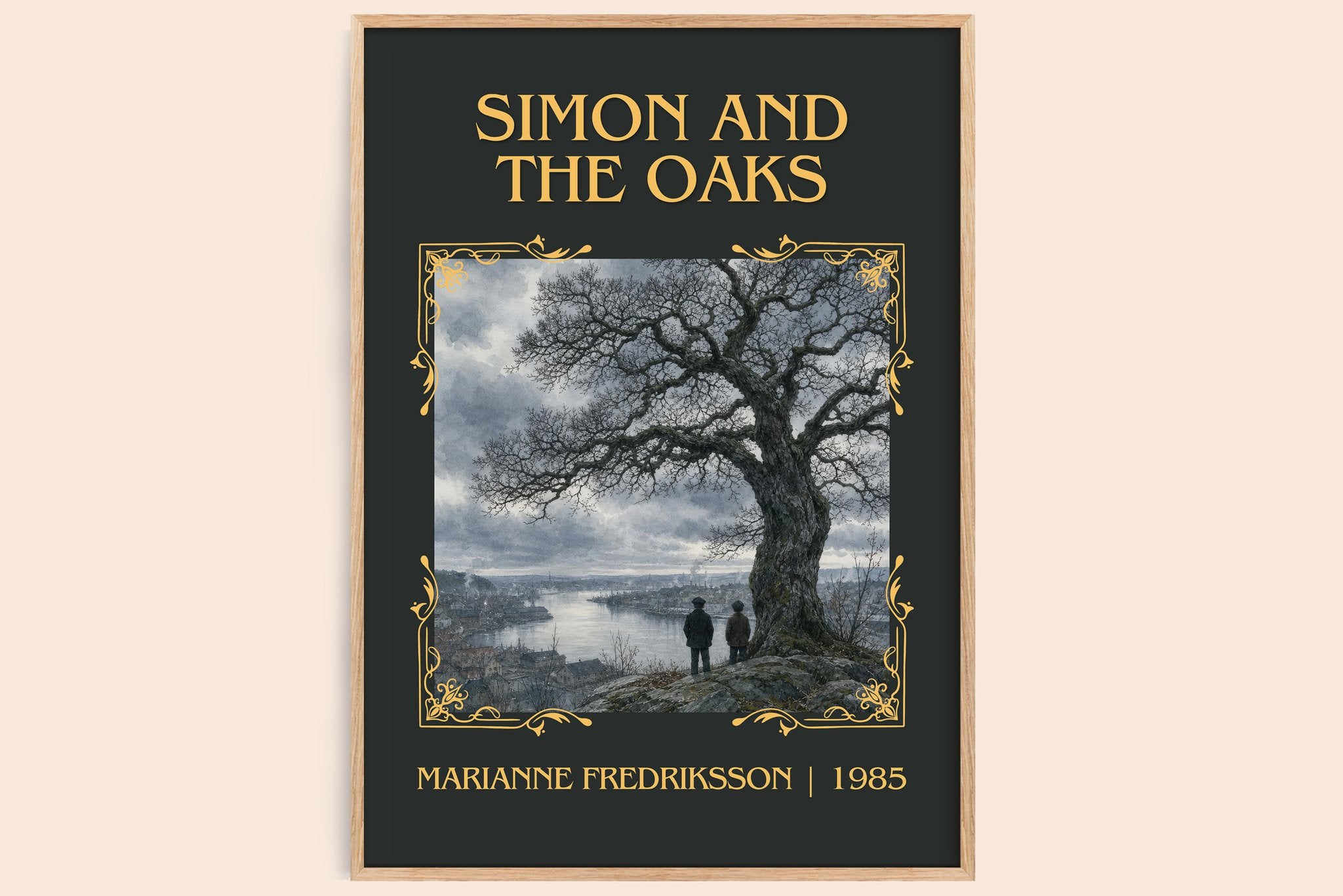 Simon and the Oaks Classic Book Art Print by Marianne Fredriksson