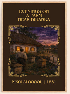 Evenings On A Farm Near Dikanka Classic Book Art Print by N. Gogol – book poster