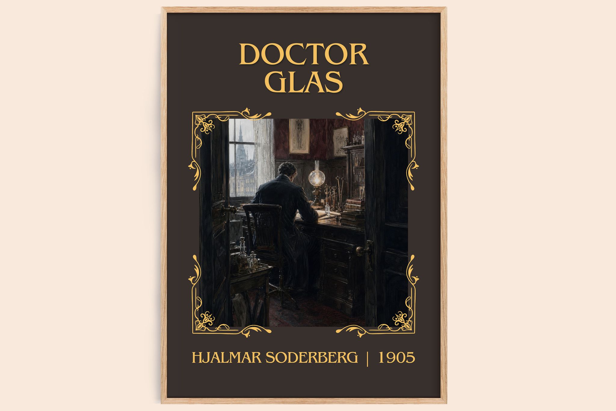 Doctor Glas Classic Book Art Print by Hjalmar Soderberg