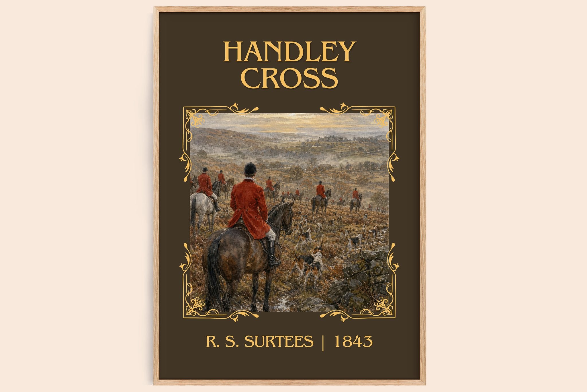 Handley Cross Classic Book Art Print by R. S. Surtees