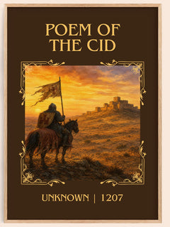 Poem of the Cid Classic Book Art Print by Unknown – book poster