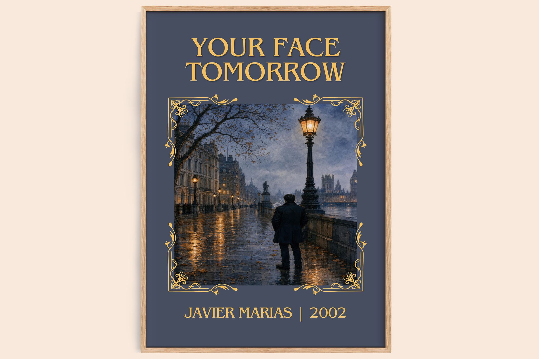 Your Face Tomorrow Classic Book Art Print by Javier Marias