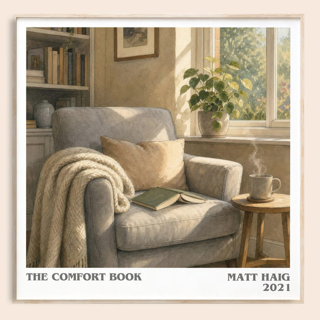 The Comfort Book Literary Art Print by Matt Haig