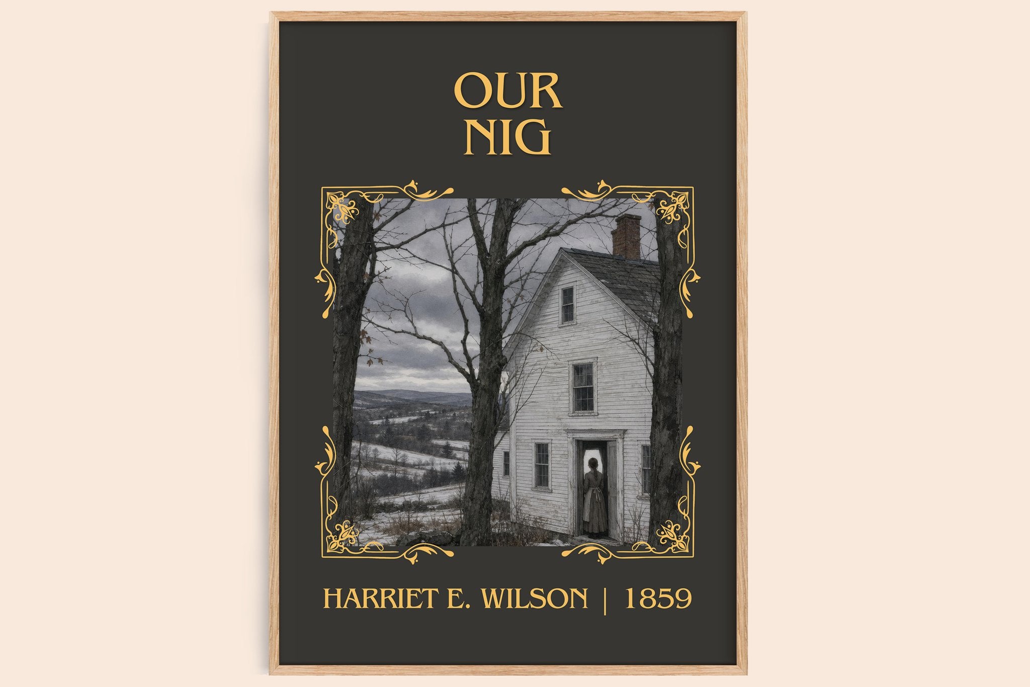 Our Nig Classic Book Art Print by Harriet E. Wilson