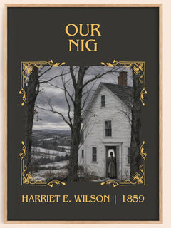 Our Nig Classic Book Art Print by Harriet E. Wilson – book poster