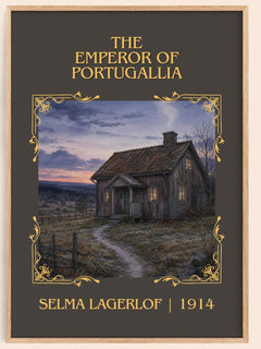 The Emperor of Portugallia Classic Book Art Print by Selma Lagerlöf – book poster
