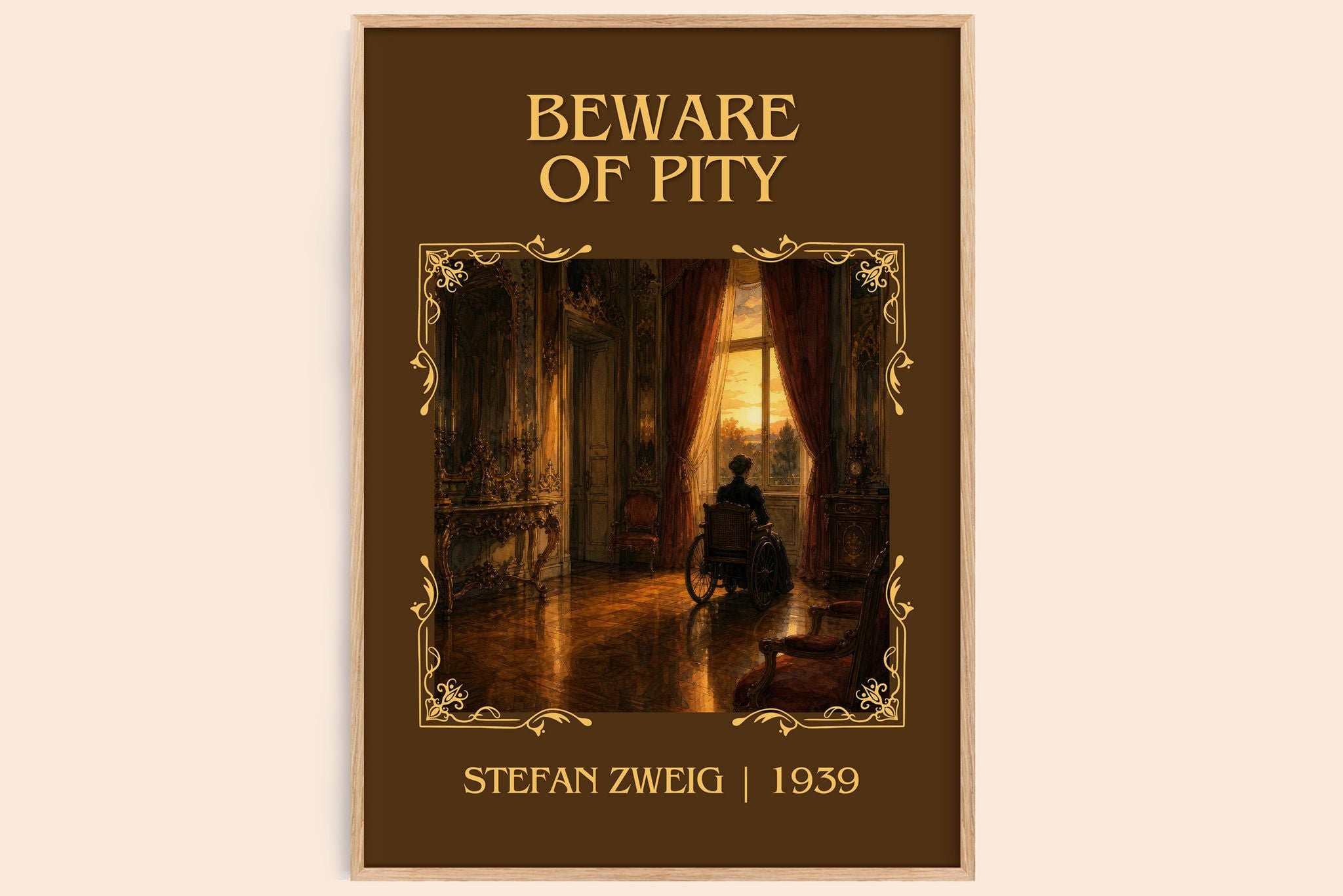 Beware Of Pity Classic Book Art Print by Stefan Zweig