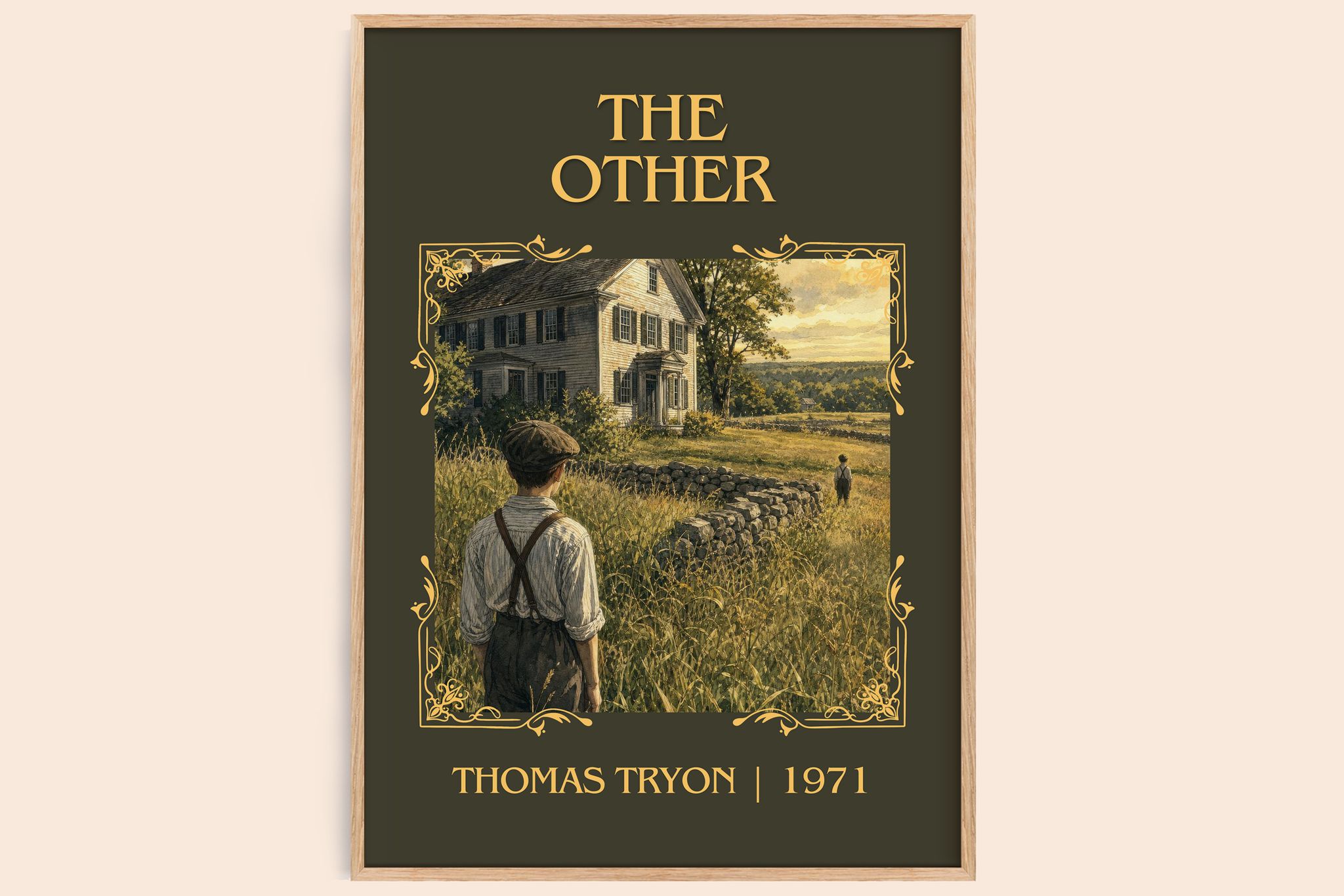 The Other Classic Book Art Print by Thomas Tryon