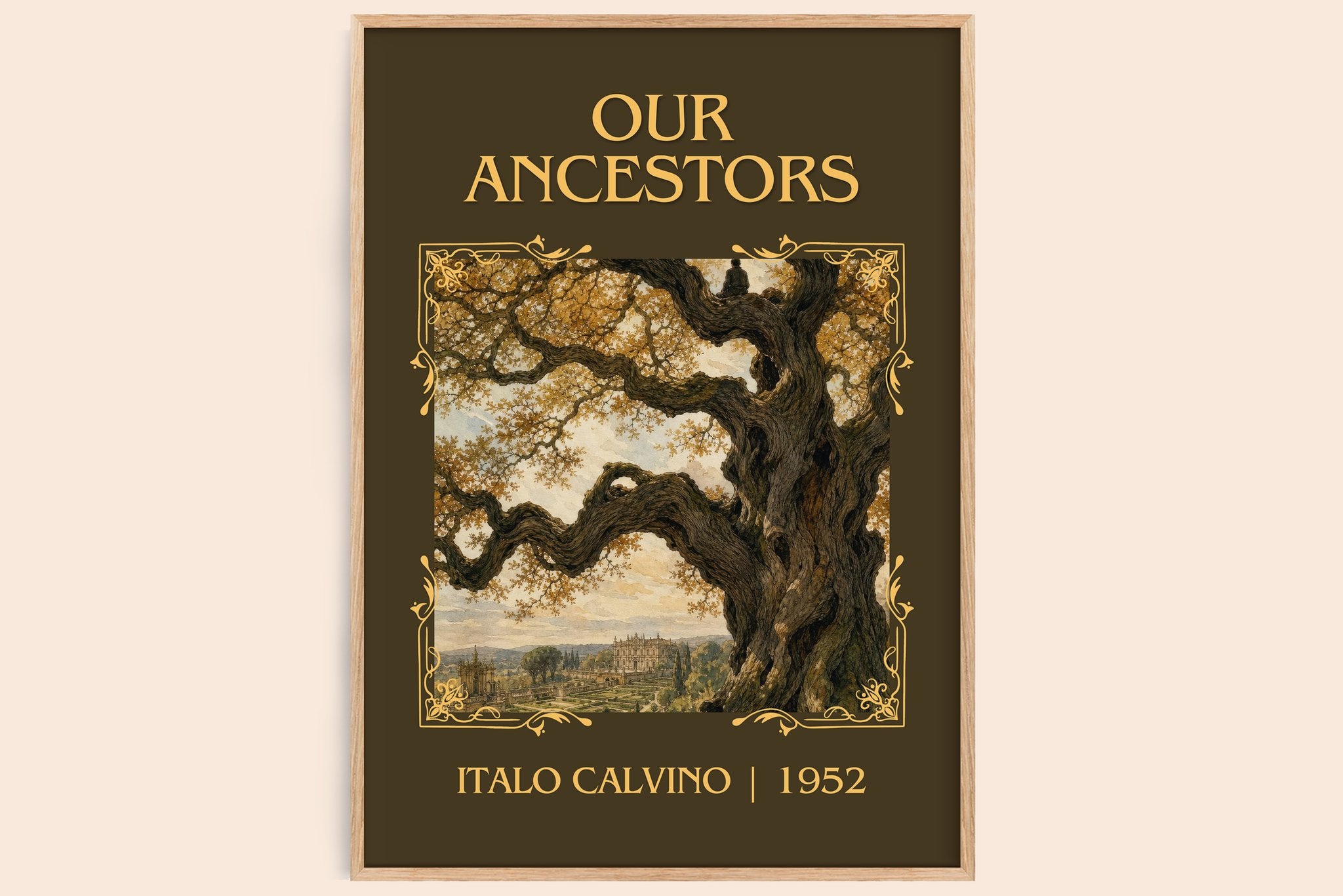 Our Ancestors Classic Book Art Print by Italo Calvino