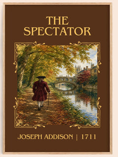 The Spectator Classic Book Art Print by Joseph Addison – book poster