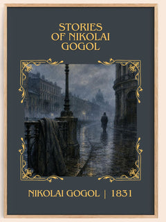 Stories of Nikolai Gogol Classic Book Art Print by Nikolai Gogol – book poster