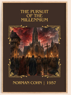 The Pursuit of the Millennium Classic Book Art Print by Norman Cohn – book poster