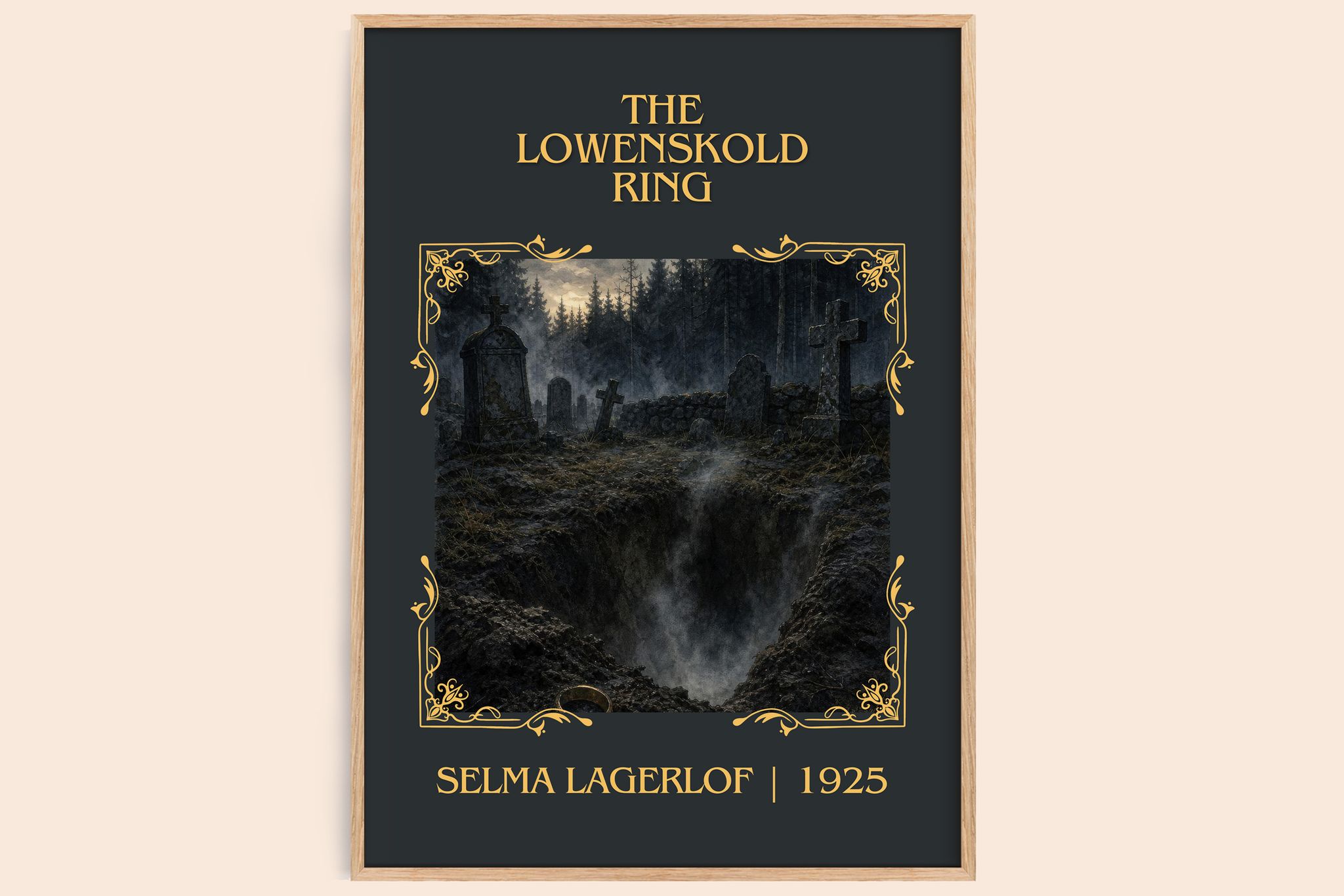 The Löwensköld Ring Classic Book Art Print by Selma Lagerlöf