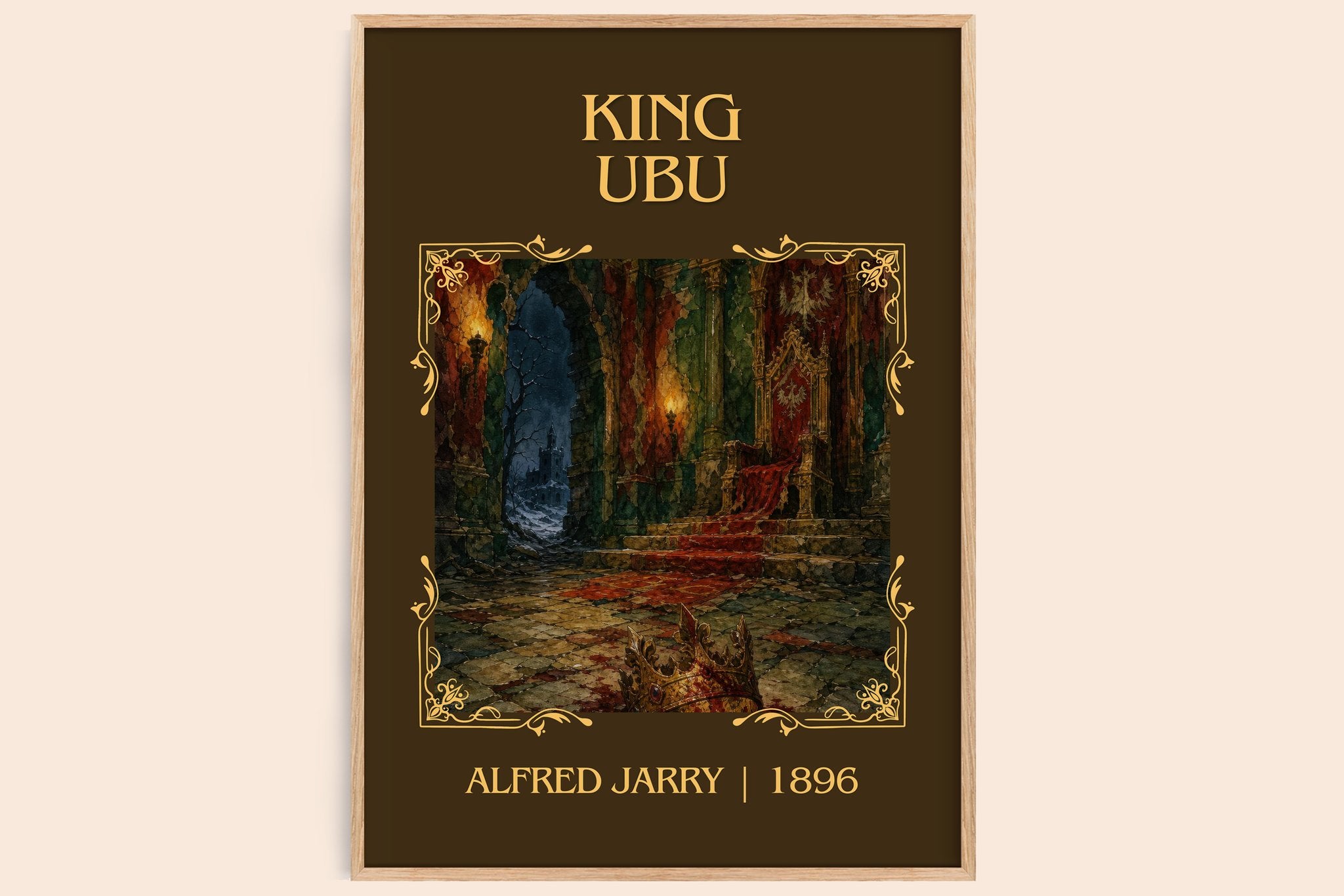 King Ubu Classic Book Art Print by Alfred Jarry