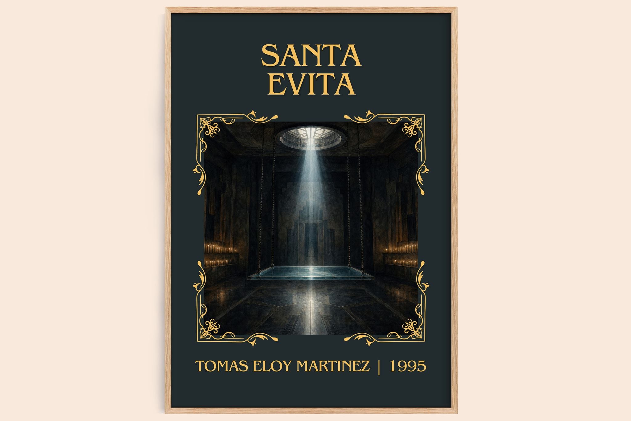 Santa Evita Classic Book Art Print by Tomás Eloy Martínez