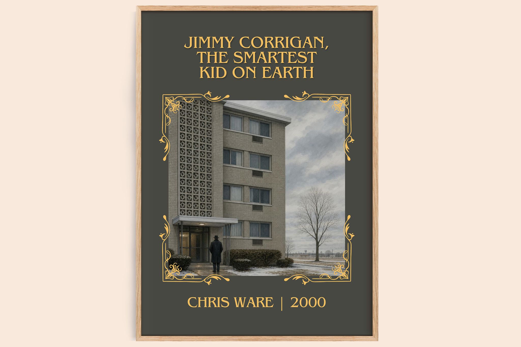 Jimmy Corrigan, the Smartest Kid on Earth Classic Book Art Print by Chris Ware