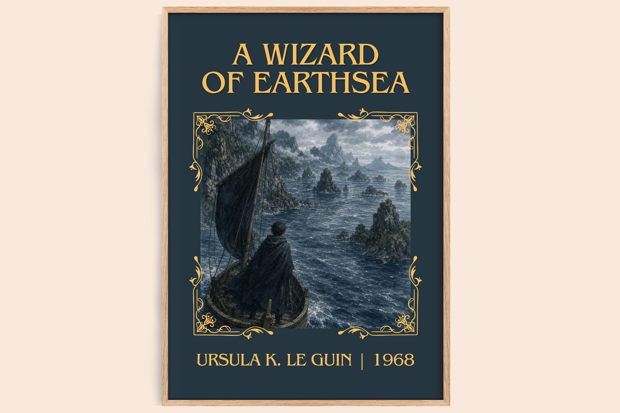 A Wizard Of Earthsea Classic Book Art Print by Ursula K. Le Guin