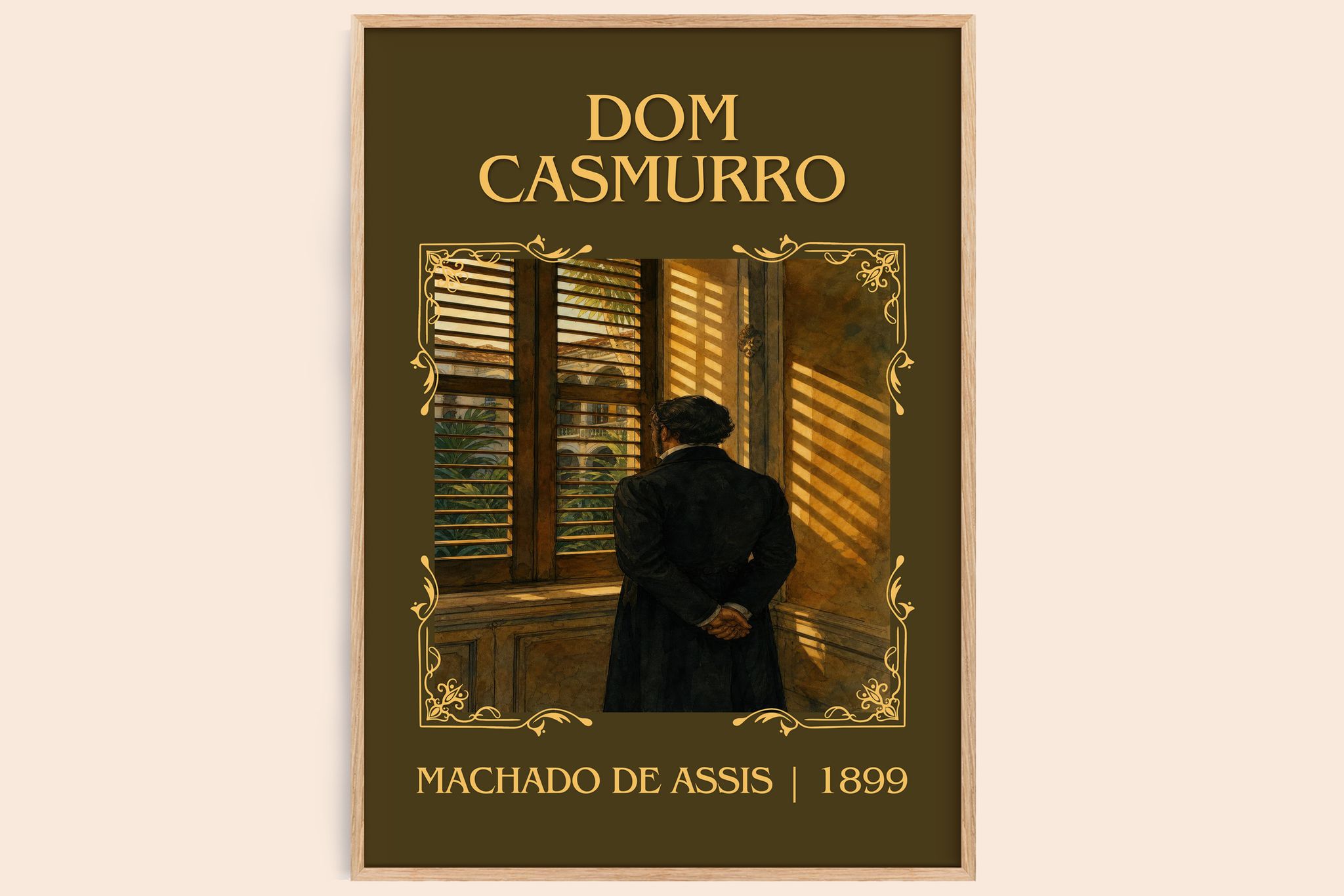 Dom Casmurro Classic Book Art Print by Machado de Assis