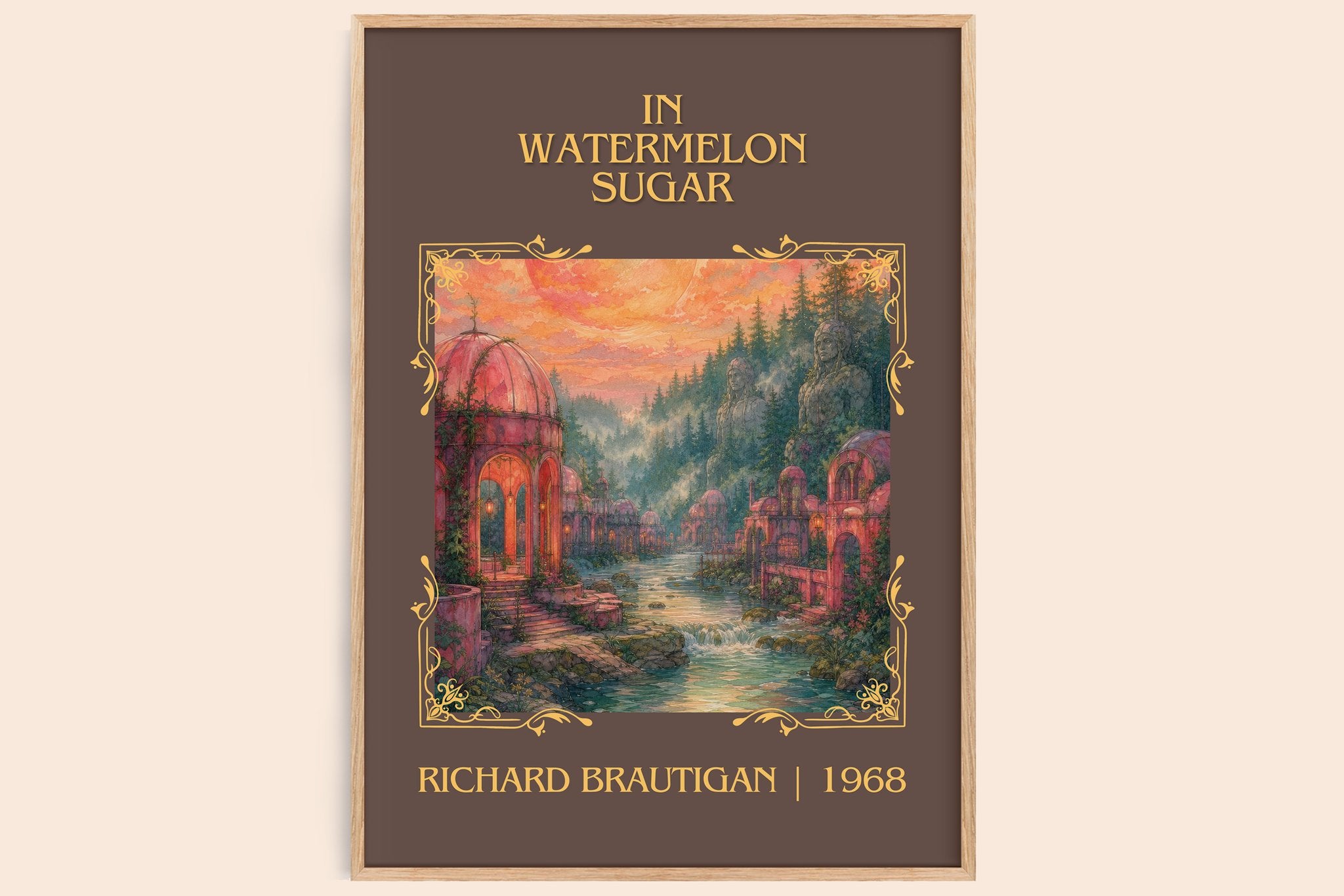 In Watermelon Sugar Classic Book Art Print by Richard Brautigan