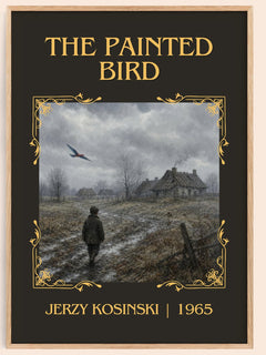The Painted Bird Classic Book Art Print by Jerzy Kosinski – book poster