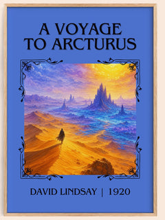 A Voyage To Arcturus Classic Book Art Print by David Lindsay – book poster