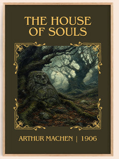 The House Of Souls Classic Book Art Print by Arthur Machen – book poster