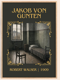 Jakob Von Gunten Classic Book Art Print by Robert Walser – book poster