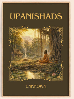 Upanishads Classic Book Art Print by Unknown – book poster