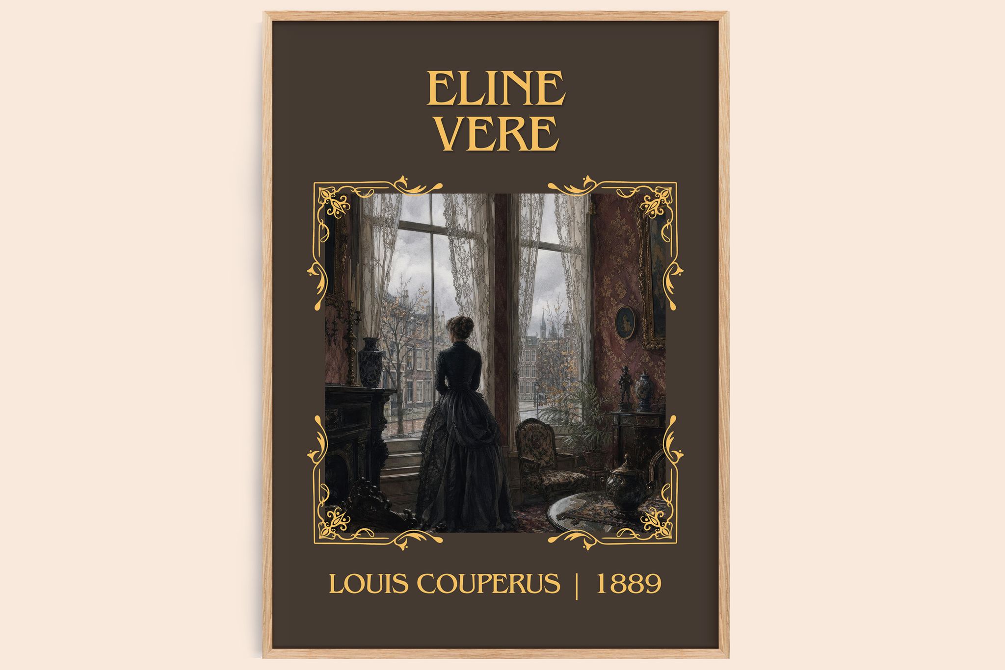Eline Vere Classic Book Art Print by Louis Couperus
