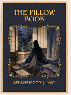 The Pillow Book Classic Book Art Print by Sei Shōnagon – book poster