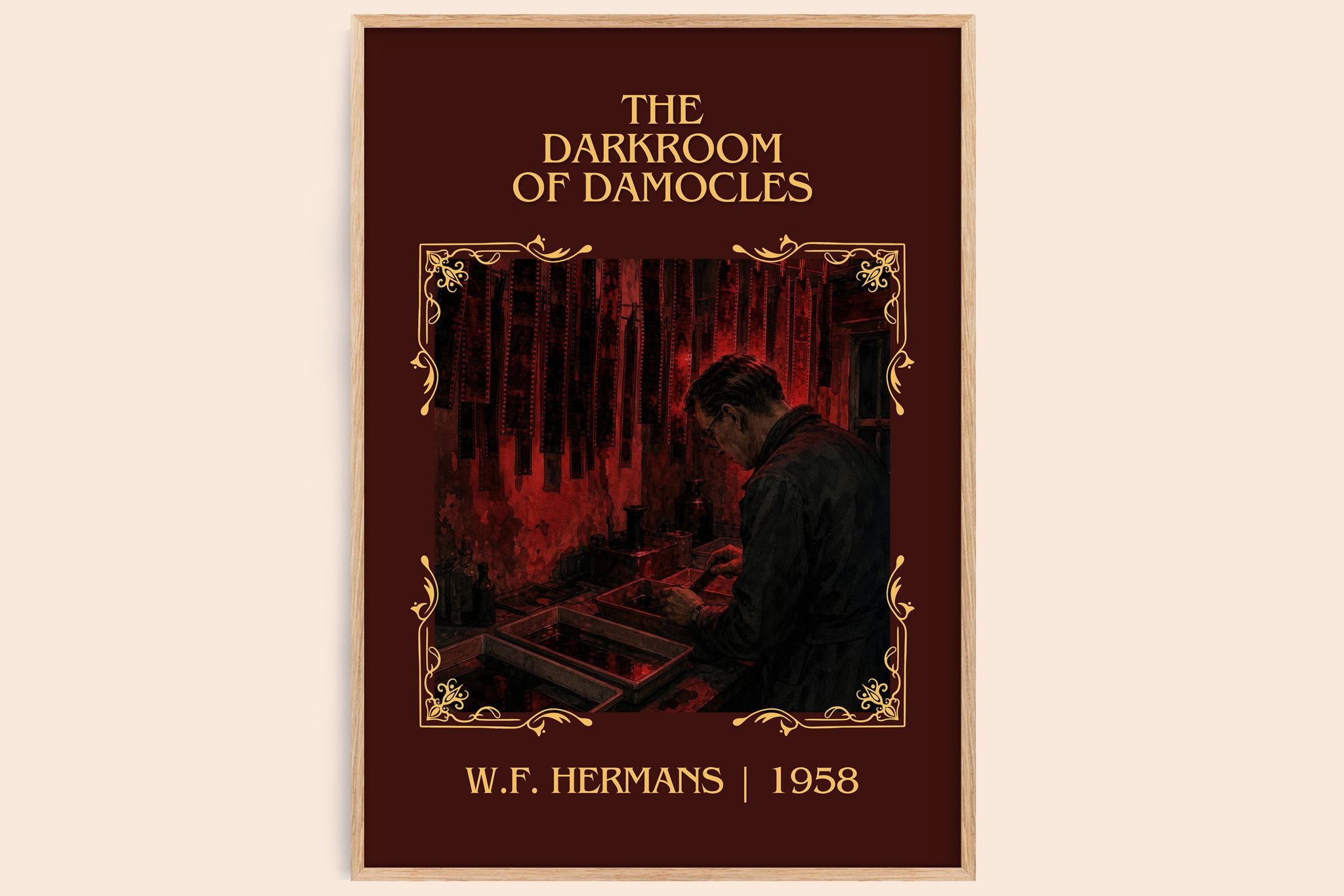 The Darkroom Of Damocles Classic Book Art Print by W.F. Hermans