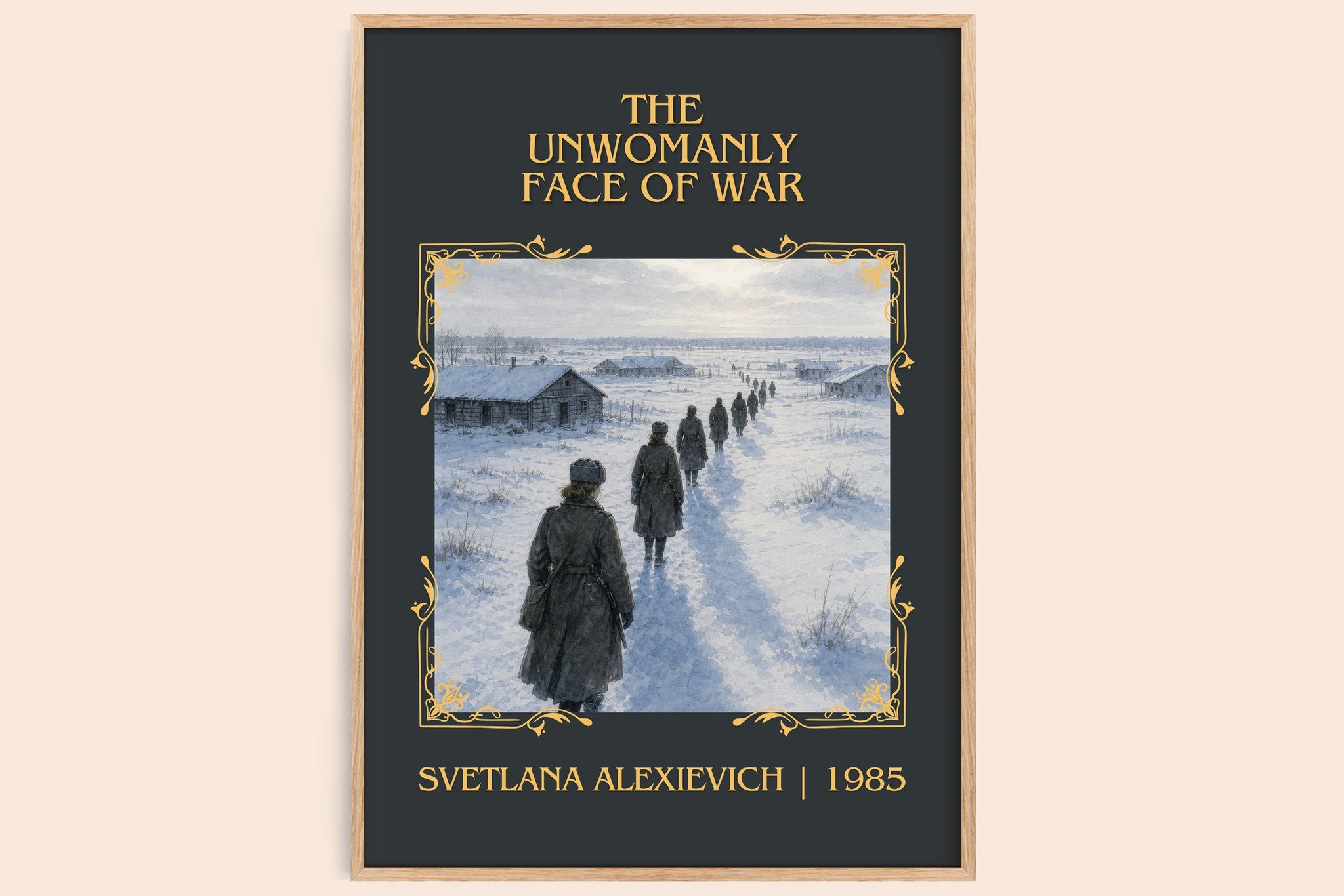 Unwomanly Face Of War Classic Book Art Print by Svetlana Alexievich