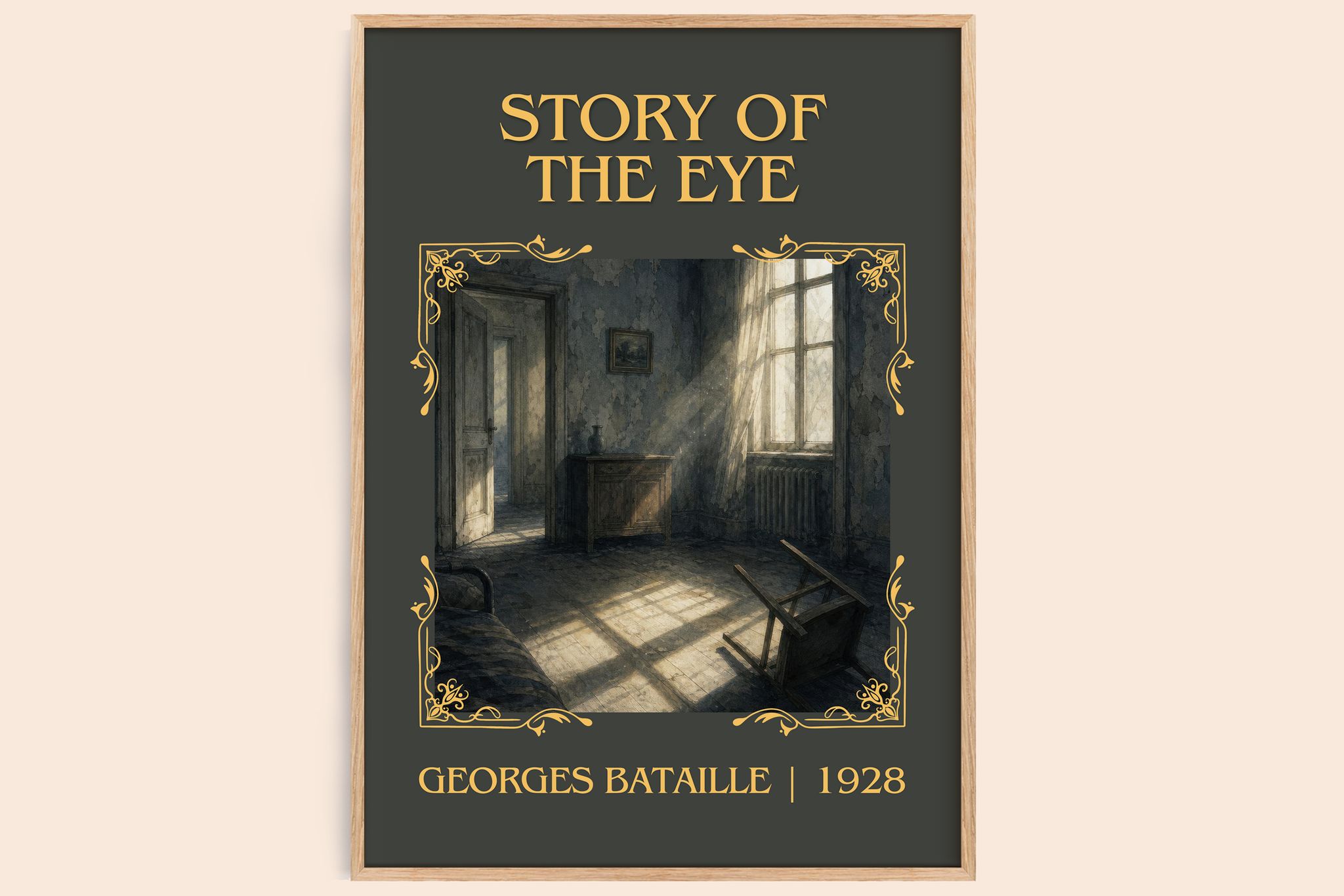 Story of the Eye Classic Book Art Print by Georges Bataille